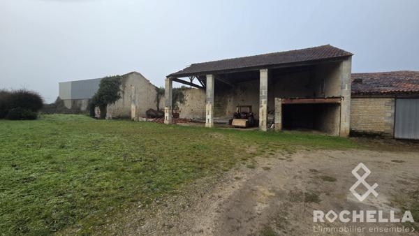 Corps de ferme Charentais avec grandes dépendances