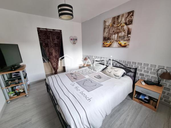 Villa sans travaux, 3 chambres, garage, extérieurs