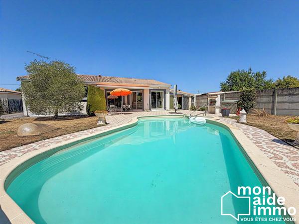 Plain-pied avec piscine et garage : aucun travaux