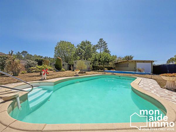 Plain-pied avec piscine et garage : aucun travaux