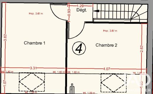 Appartement à vendre 3 pièces 54 m² Neuilly-Plaisance
