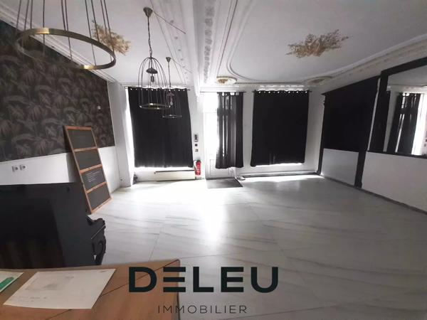 Vente immobilière : Immeuble à Halluin   240.58 m² 190 000 €- Deleu Immobilier Roncq.