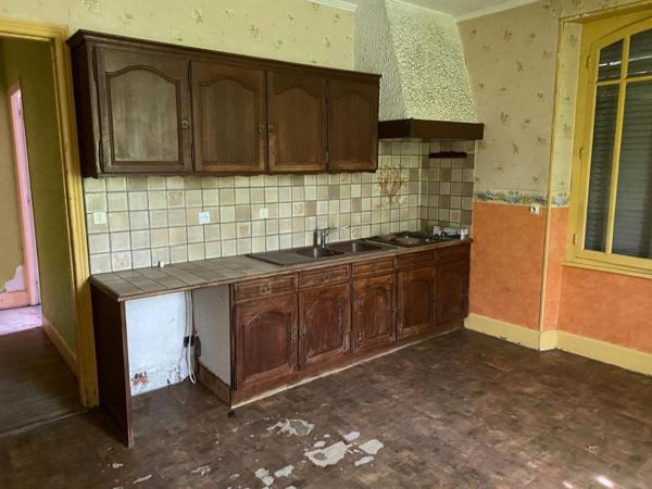 grande maison en centre ville , avec terrain