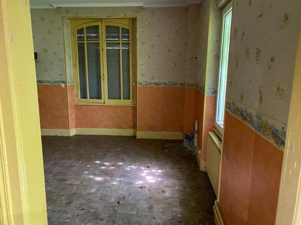 grande maison en centre ville , avec terrain