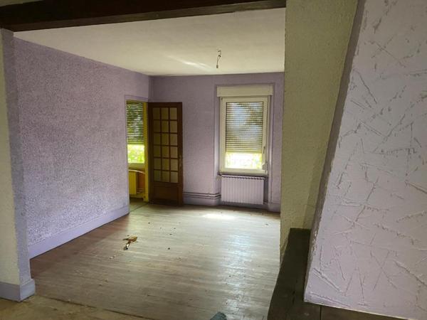 grande maison en centre ville , avec terrain