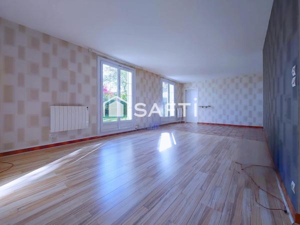 Maison de plain-pied avec jardin sans vis-à-vis