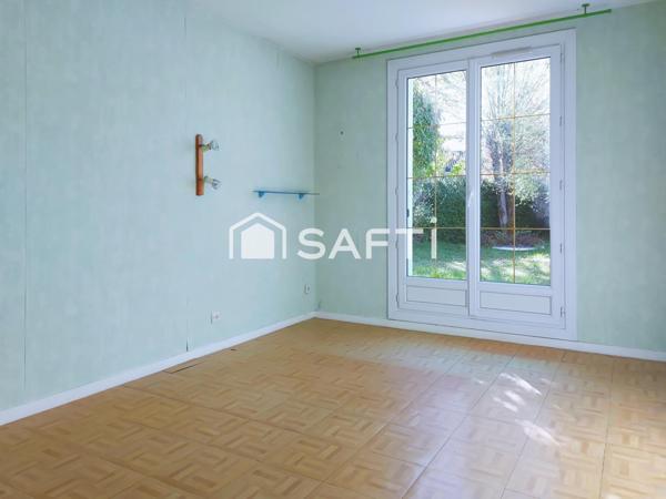 Maison de plain-pied avec jardin sans vis-à-vis