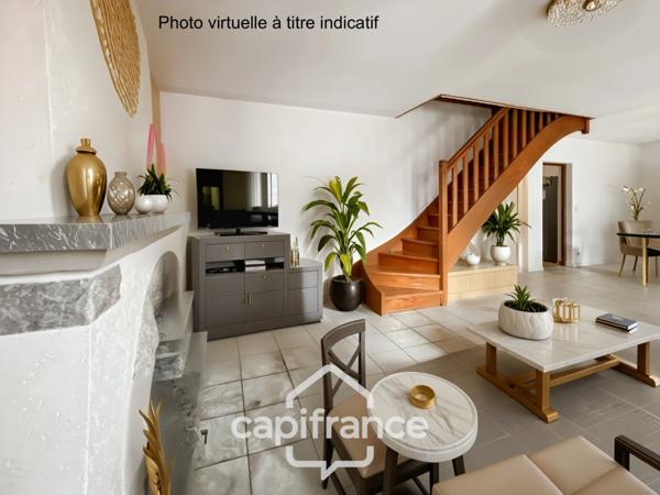 Rennes, Maison de charme Type 7 de 202 m2 (134) m2 pondérés) terrain de 218 m2 - Sous-sol de 68 m2 + Double Garage