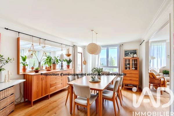 Appartement à vendre 4 pièces 71 m² Meudon