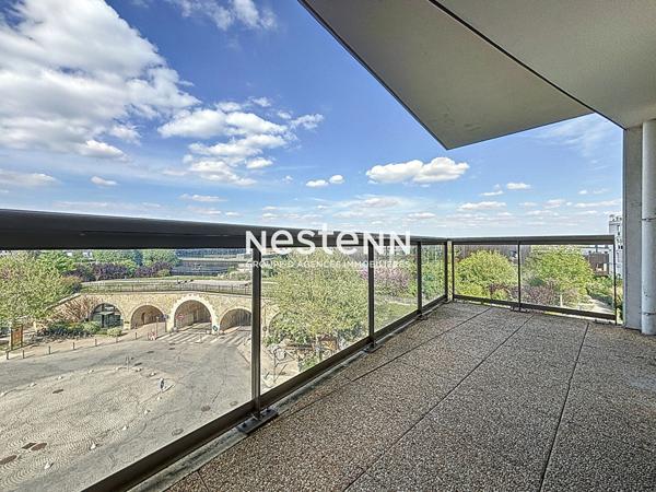 ISSY LES MOULINEAUX - FORT D'ISSY - Vente appartement 3 pièces de 59,50 m² avec un balcon de 8,80 m²