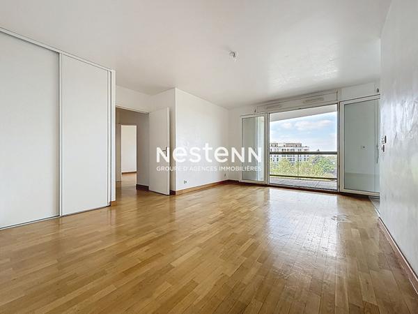 ISSY LES MOULINEAUX - FORT D'ISSY - Vente appartement 3 pièces de 59,50 m² avec un balcon de 8,80 m²
