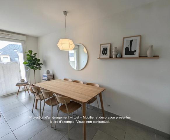 HONFLEUR – STUDIO VENDU LOUÉ – INVESTISSEMENT LOCATIF CLÉ EN MAIN
