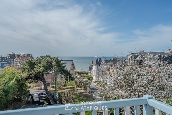 Villa balnéaire de charme avec vue mer