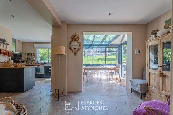 Villa balnéaire de charme avec vue mer