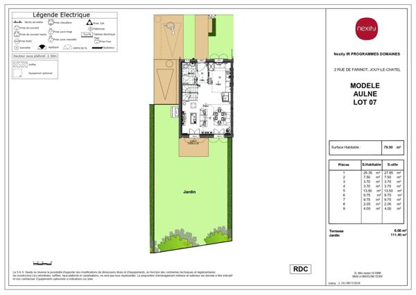 Vente Maison 4 pièces 79 m2 à Jouy-le-Châtel