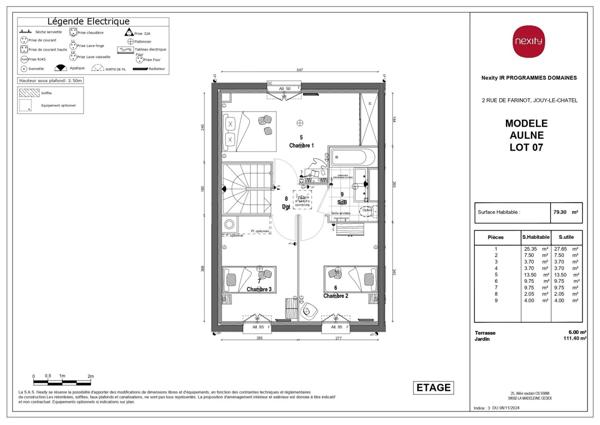 Vente Maison 4 pièces 79 m2 à Jouy-le-Châtel