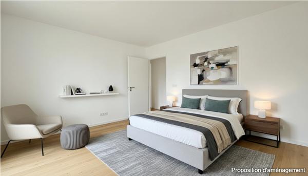 Appartement T4 de 87,73 m² avec terrasse et jardin au CHESNAY (78)
