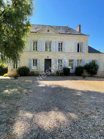 Maison de Maître à Poncé sur le Loir (72340) avec dépendances et terrain