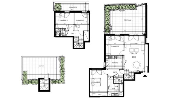 Appartement à vendre 5 pièces 102 m² Vanves