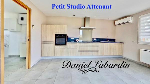 Maison de plain pied, appartement indépendant, à SAINTE BAZEILLE (47)