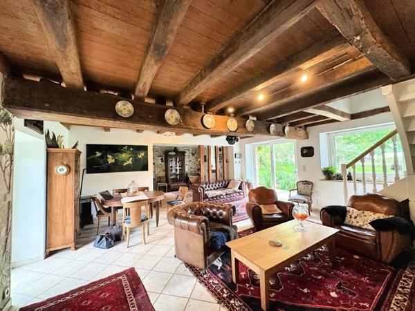 Longère 183 m2 - 5 chambres 13500 m2 de terrain