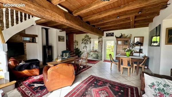 Longère 183 m2 - 5 chambres 13500 m2 de terrain