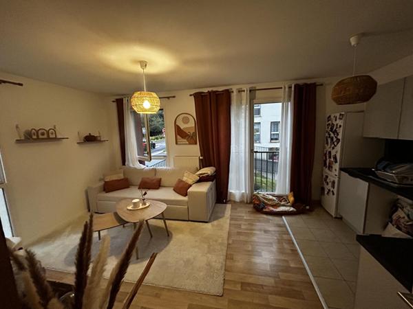 Appartement vendu loué Crepy En Valois 2 pièce(s) 39.54 m2