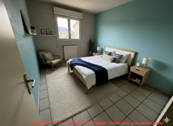 TOURNON - T4 EN DUPLEX AVEC GARAGE - 89.89 M2