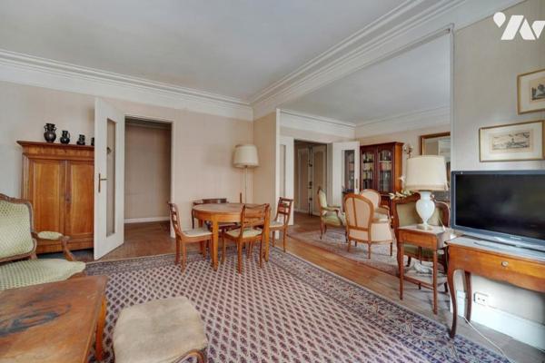 4 pièces dans belle copropriété art déco