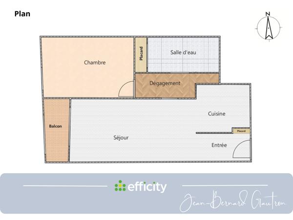 Appartement 2 pièces - 48 m²