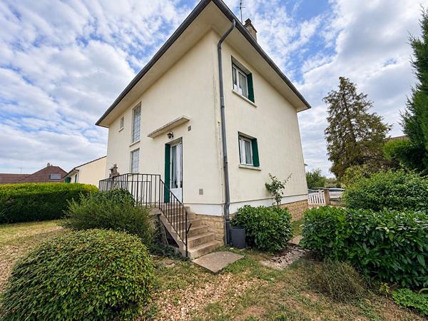 Maison 6 pieces varennes-vauzelles 2h30 Paris terrain 757m2  ecoles commerces