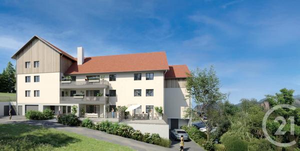 Appartement T2 à vendre  2 pièces - 47,13 m2 LONGEVILLES MONT D OR - 25