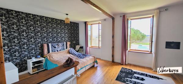 Authentique corps de ferme du Ségala avec cour intérieure – 6 hectares – potentiel gîtes exceptionnel