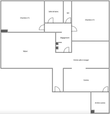 Appartement proche Jard et Centre Ville avec garage