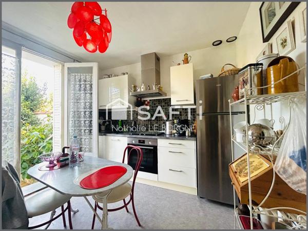 Joli pavillon avec garage et jardin