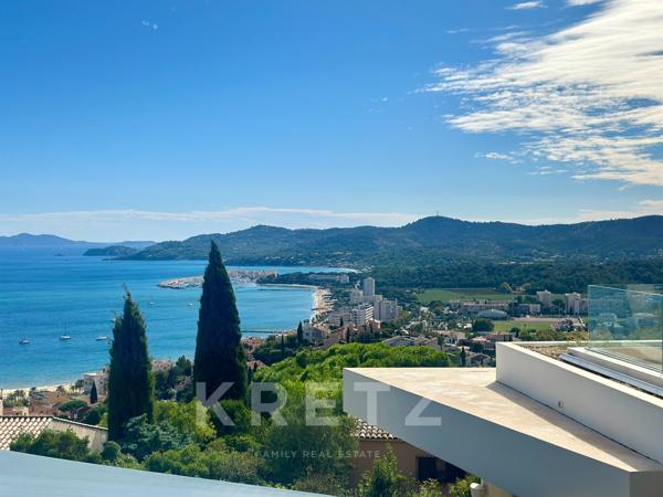 Le Lavandou - Villa contemporaine - 5 suites - Vue Mer