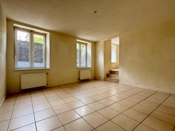 Rothau centre - Appartement en duplex 4 chambres avec jardin et dépendance