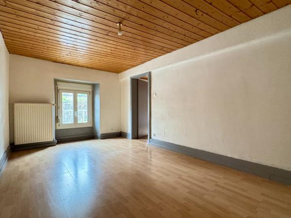 Rothau centre - Appartement en duplex 4 chambres avec jardin et dépendance