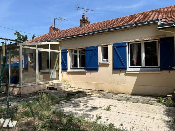 COUERON - CITE BERTAUDIERE Maison ancienne d'env. 60 m² hab. implantée sur un terrain de 420 m²