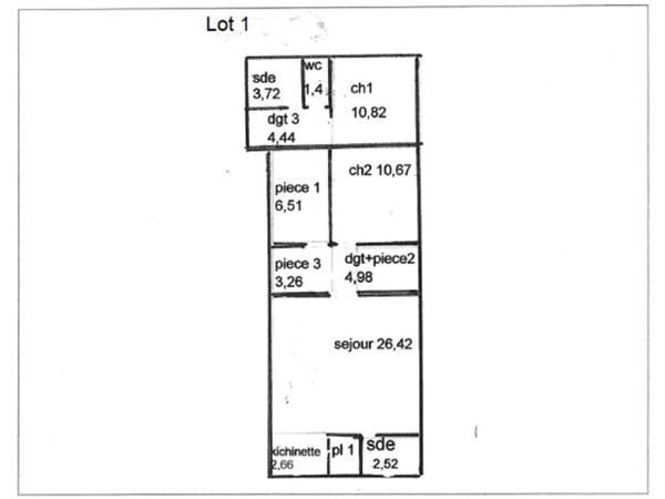 À VENDRE – IMMEUBLE DE RAPPORT COMPOSÉ DE 3 LOGEMENTS 430 m² LES ABYMES (97139)