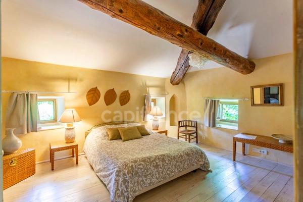 Mas à vendre 15 pièces  523 m2 avec Gîte 14 pers.SAINT SEBASTIEN D'AIGREFEUILLE (30) Terrain + de 7 ha