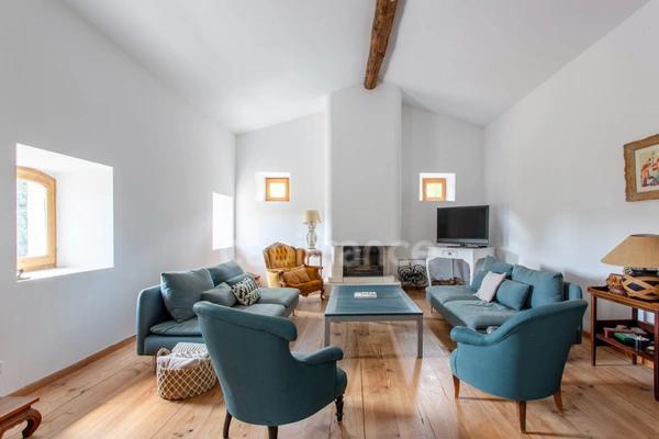 Mas à vendre 15 pièces  523 m2 avec Gîte 14 pers.SAINT SEBASTIEN D'AIGREFEUILLE (30) Terrain + de 7 ha