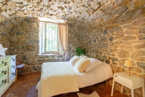 Mas à vendre 15 pièces  523 m2 avec Gîte 14 pers.SAINT SEBASTIEN D'AIGREFEUILLE (30) Terrain + de 7 ha