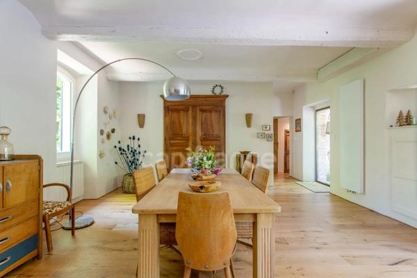 Mas à vendre 15 pièces  523 m2 avec Gîte 14 pers.SAINT SEBASTIEN D'AIGREFEUILLE (30) Terrain + de 7 ha