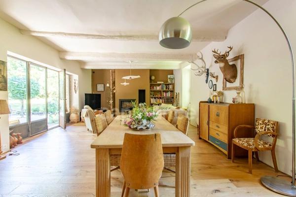 Mas à vendre 15 pièces  523 m2 avec Gîte 14 pers.SAINT SEBASTIEN D'AIGREFEUILLE (30) Terrain + de 7 ha