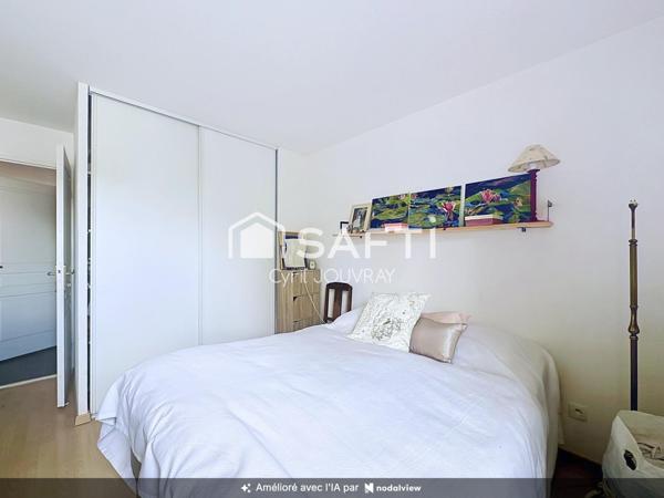 Appartement T3 avec parking souterrain dans résidence fermée