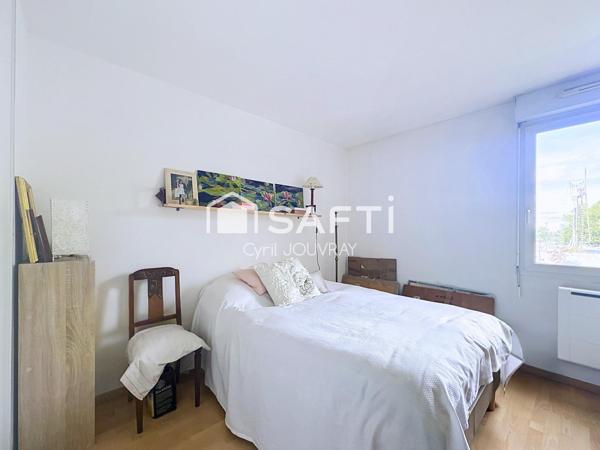 Appartement T3 avec parking souterrain dans résidence fermée