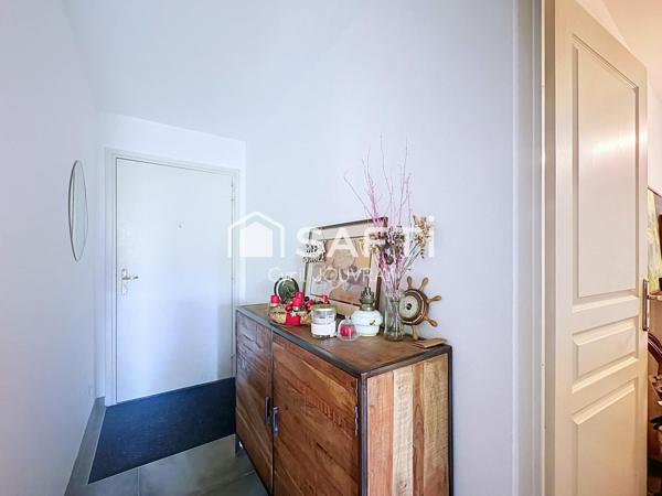 Appartement T3 avec parking souterrain dans résidence fermée