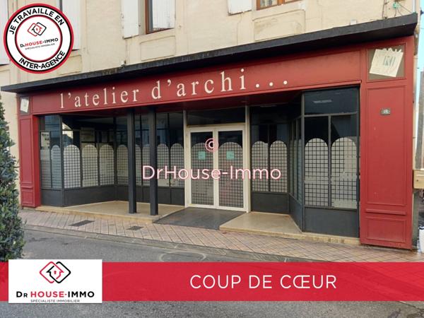 Commerce à vendre 4 pièces de 148 m²
