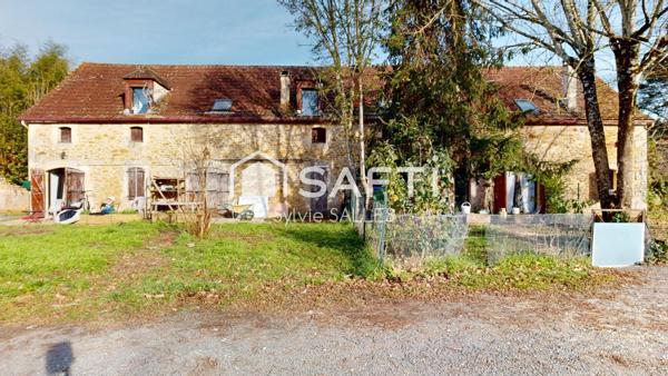 Longère périgourdine, 4 logements au calme